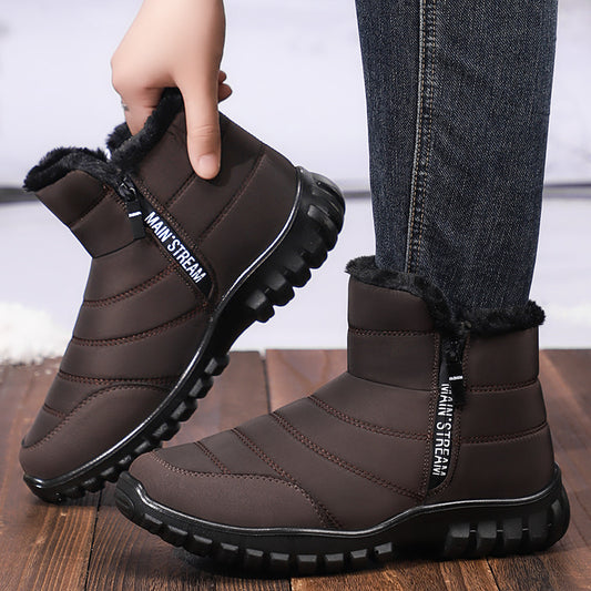 Men's Fleece-Lined Snow Boots | Warm Winter Boots