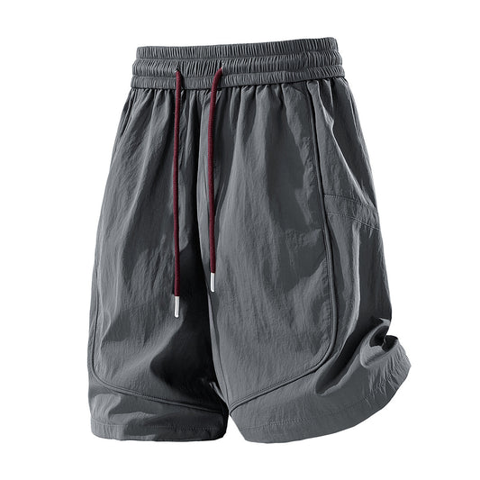 Men's Ice Silk Cooling Sports Shorts | Stretch Cropped S-3XL