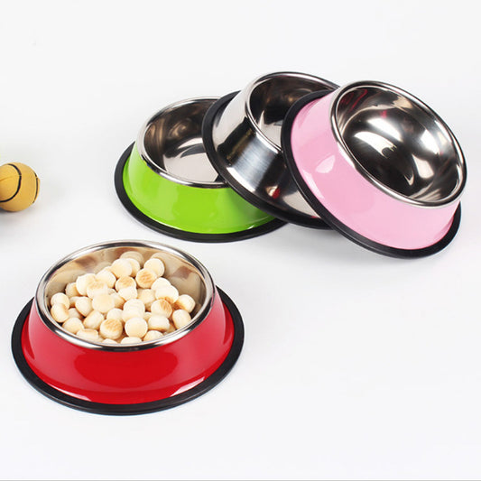 Stainless Steel Pet Bowl | Non-Slip | Food Grade | 6 Sizes