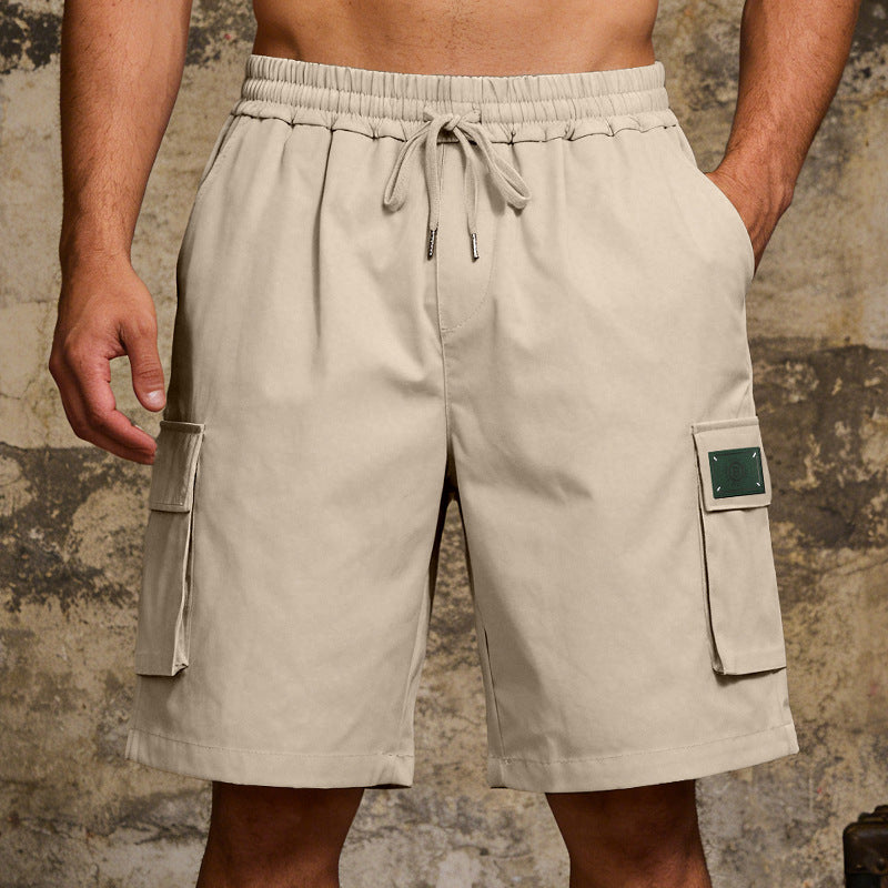 Men's Loose Fit Multi-Pocket Casual Shorts | Elastic Waist S-3XL