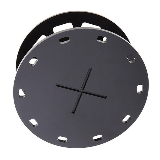 Round 10-Hole Makeup Brush Holder