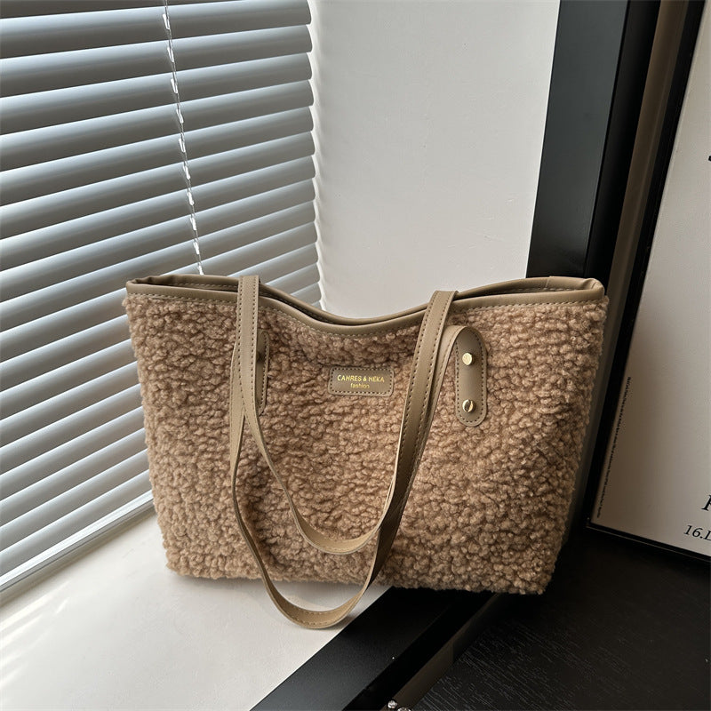 Women's Cotton Bucket Shoulder Bag | Retro Style | 5 Colours