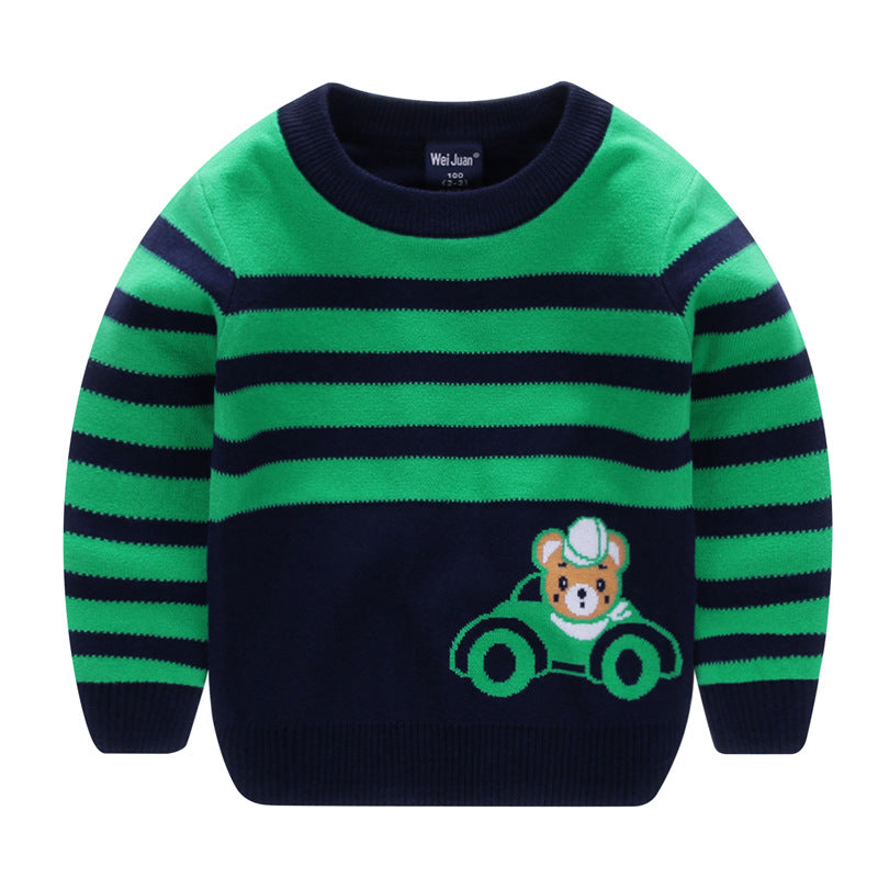 Children's Cartoon Pullover Sweatshirt | Soft Kids Jumper