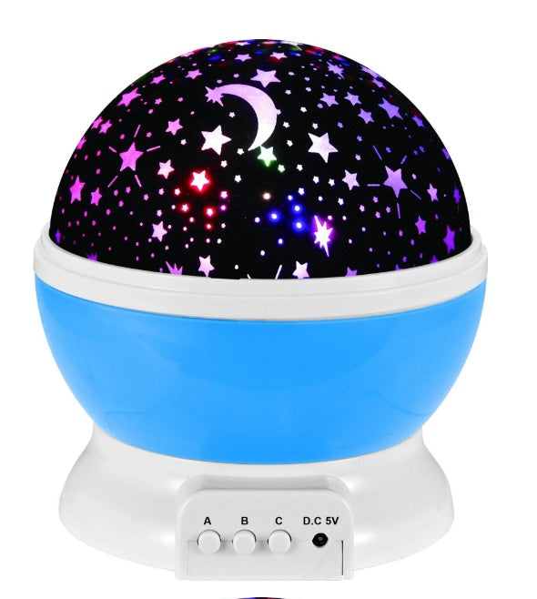Rotating Star & Constellation Projector Night Light
