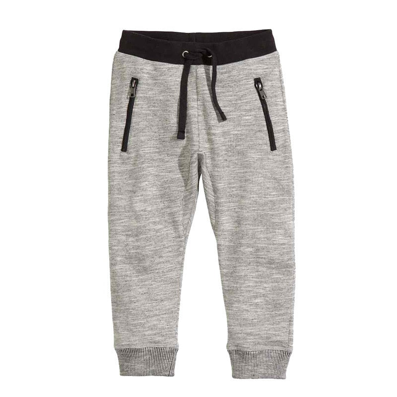 Boys Cotton Tracksuit Set - Long Sleeve Top & Jogger Pants