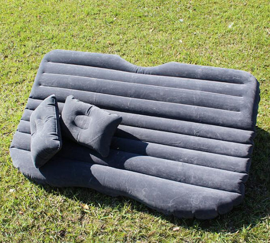 Inflatable Car Bed – Flocked, Universal 5-Seater Fit, 8 Colours