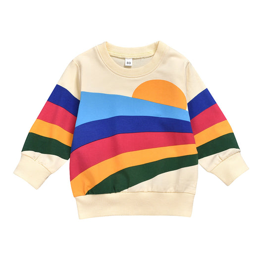 Children's Cotton Pullover Sweatshirt | Long Sleeve | 80–120cm