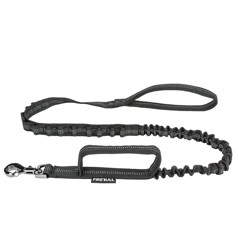 Tactical Dog Collar & Lead Set | Nylon | Grey, Khaki & Black