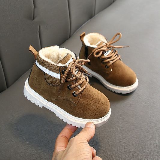 Children's Plush Snow Boots | Unisex Kids Winter Boots EU 21-30