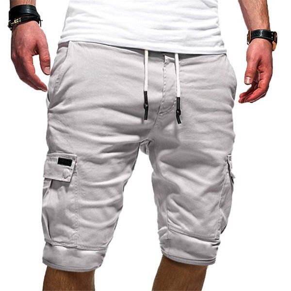 Men's Casual Cargo Shorts | Straight-Leg Summer Shorts in 4 Colours