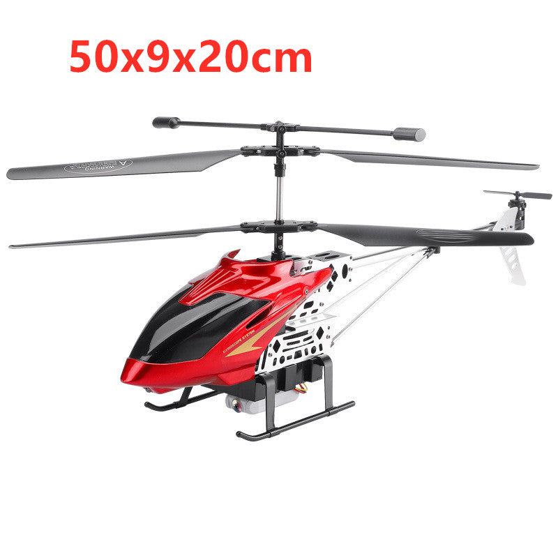 3-Channel Alloy RC Helicopter - Indoor LED Remote Control