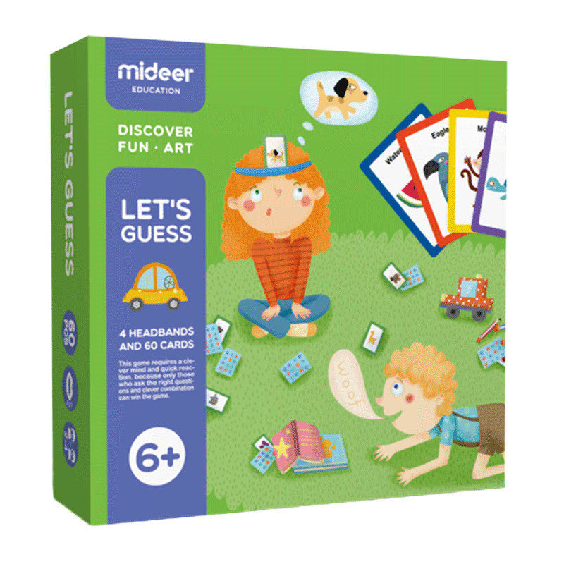 MiDeer Guessing Card Game Interactive Play for Kids Ages 3-6 - JParker Collections