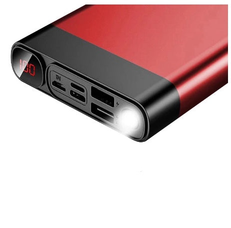 20,000mAh Fast Charge Power Bank – LED Torch, Digital Display & Multi-USB