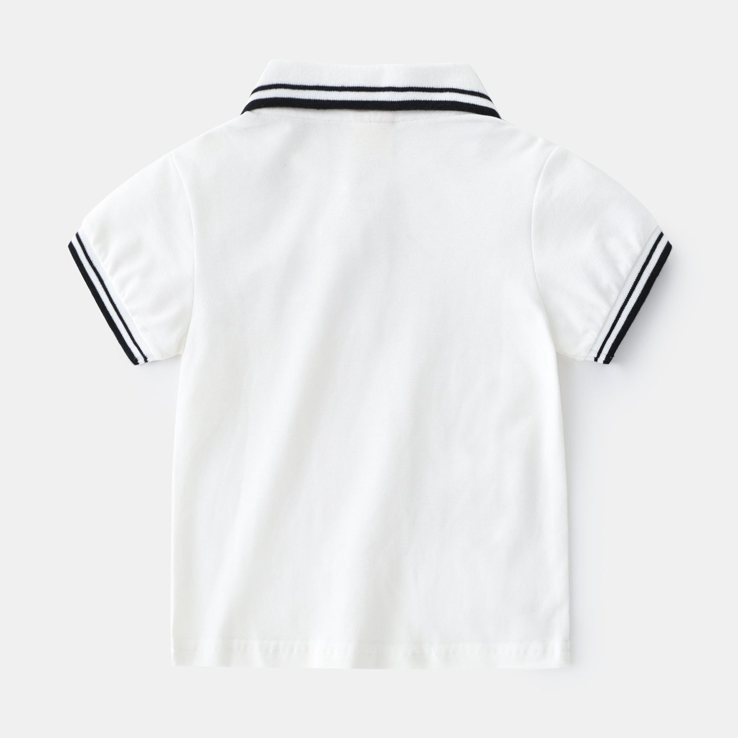 Boys' Short Sleeve Cotton T-Shirt | Round Neck Summer Kids Tee