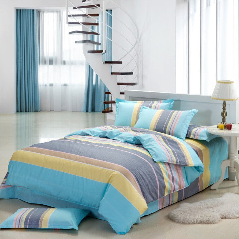Cotton Four-Piece Bedding Set | Single to Super King & Beyond