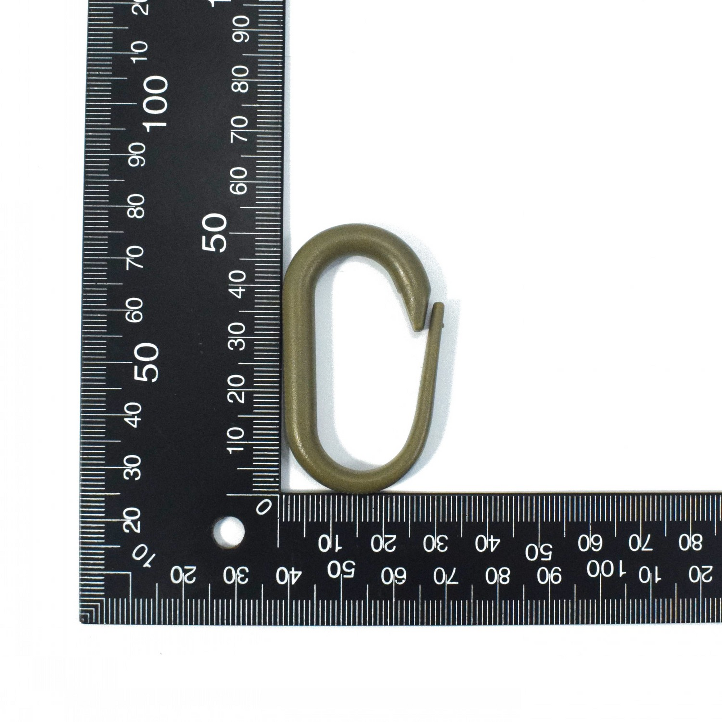 Plastic Oval Carabiner Clip – Backpack Hanging Buckle, 3 Colours