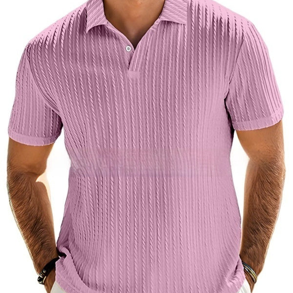 Men's Slim Fit Striped T-Shirt – Short Sleeve Summer Top | Sizes S–5XL