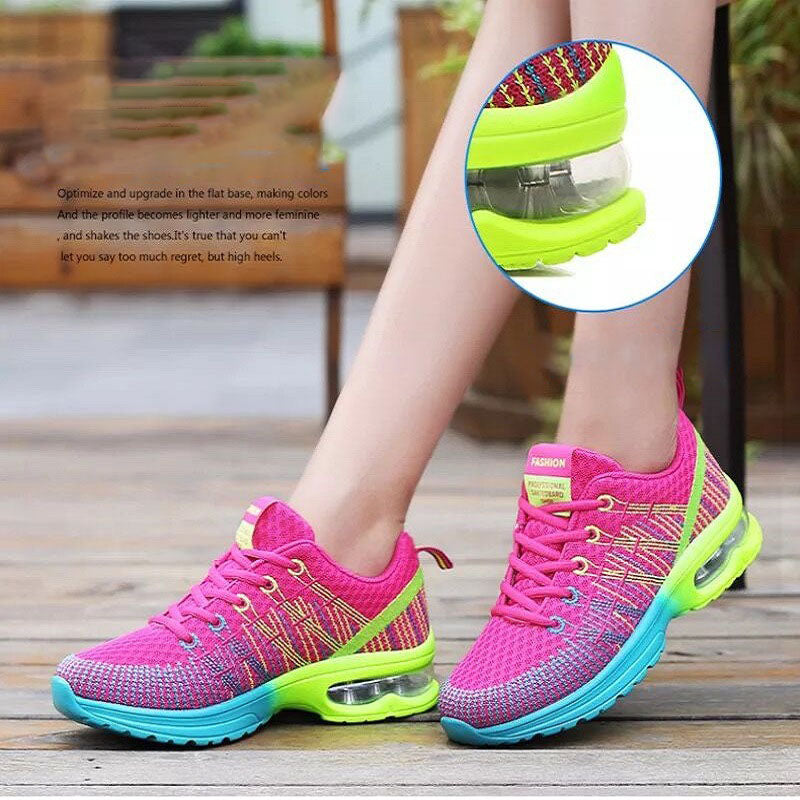 Women's Mesh Lace-Up Sports Running Shoes | EU 35–42