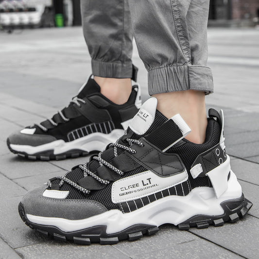 Men's Breathable Synthetic Leather Sports Casual Shoes | EU 39-46