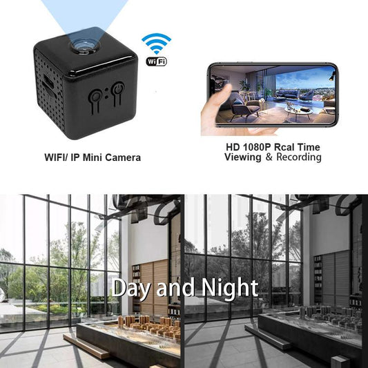 Cube Mini Smart Home Security Camera | 4K | Alexa & Google Compatible