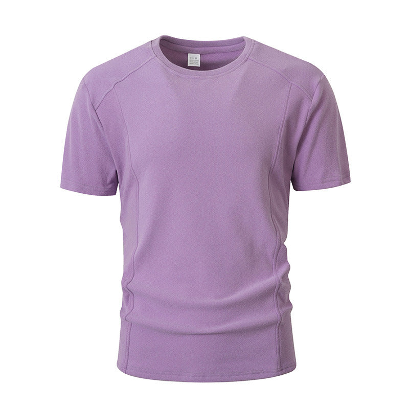 Men's Raglan Sleeve Contrast Cuff T-Shirt | Slim Fit