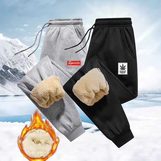 Men's Fleece-Lined Jogger Trousers | Thermal Stretch 2XS-3XL