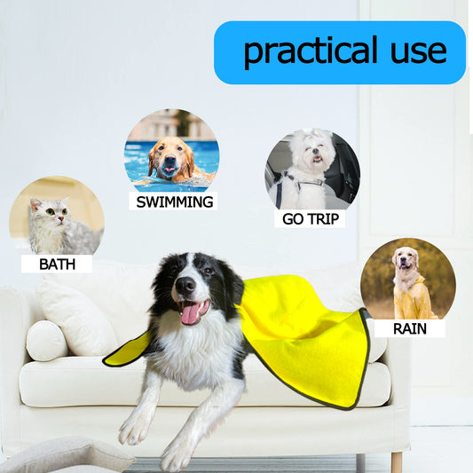 Microfibre Pet Drying Towel | Super Absorbent | 3 Sizes