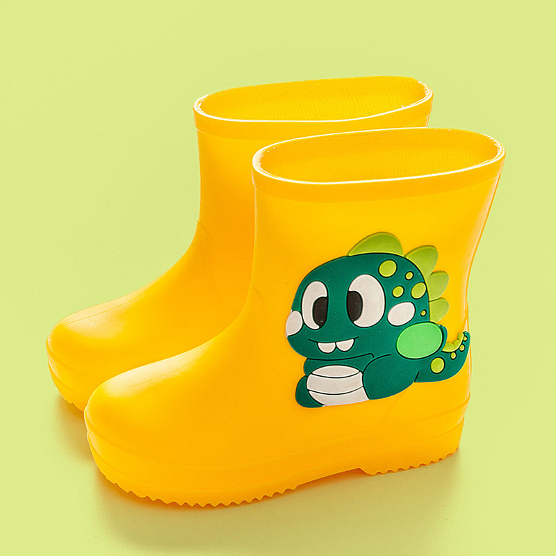 Children's Dinosaur Rain Boots | Waterproof PVC | Unisex | Inner 14-22cm