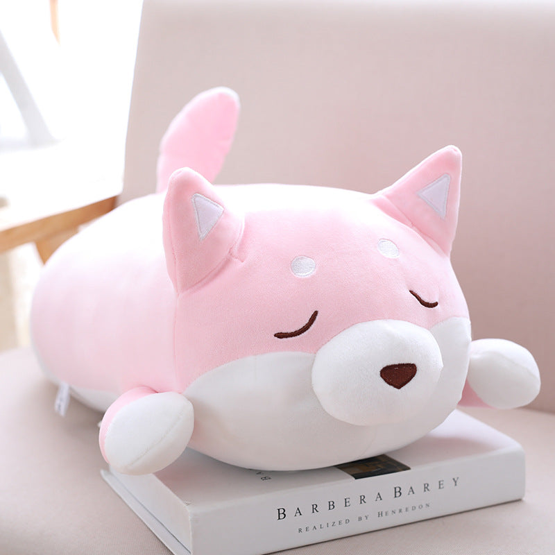 Shiba Inu Dog Plush Toy - Soft Stuffed Animal Pillow for Kids