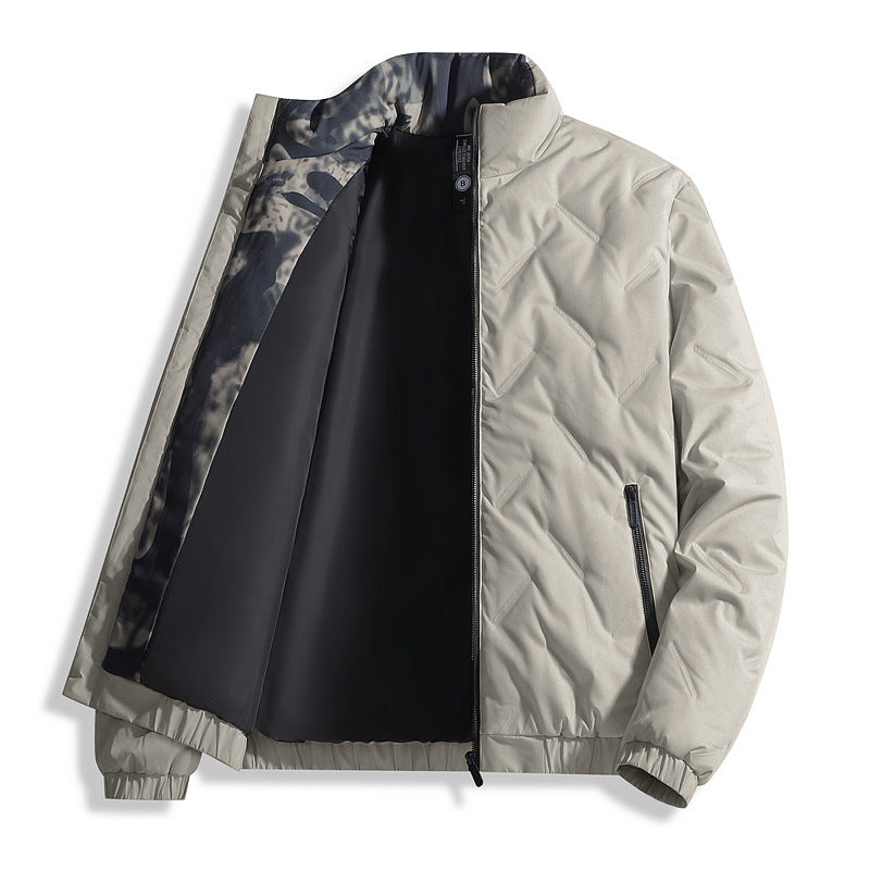 Men's Windproof Duck Down Winter Jacket | Sizes M–5XL