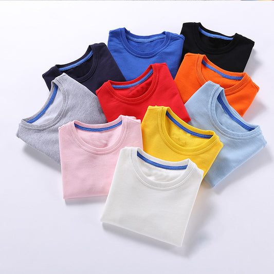 Boys' Solid Colour Round Neck Sweatshirt | 11 Colours | Kids Top