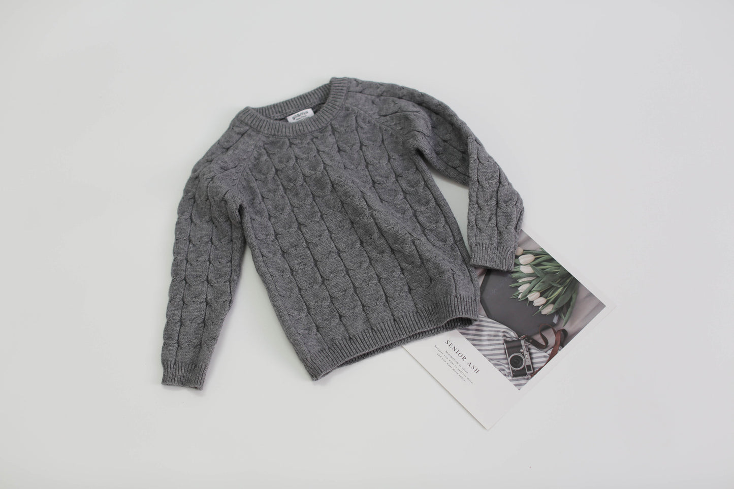 Children's Slim-Fit Knit Sweater – Toddler & Kids Pullover