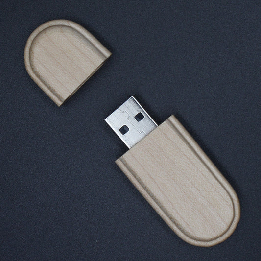 Natural Wood USB Flash Drive