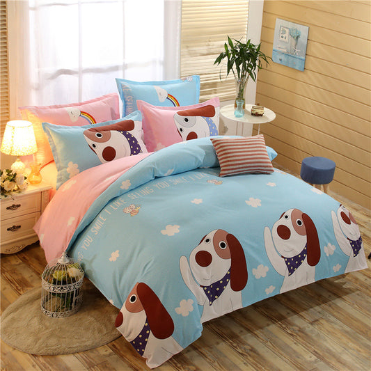 Reactive Print Twill Bedding Set | Single to Super King