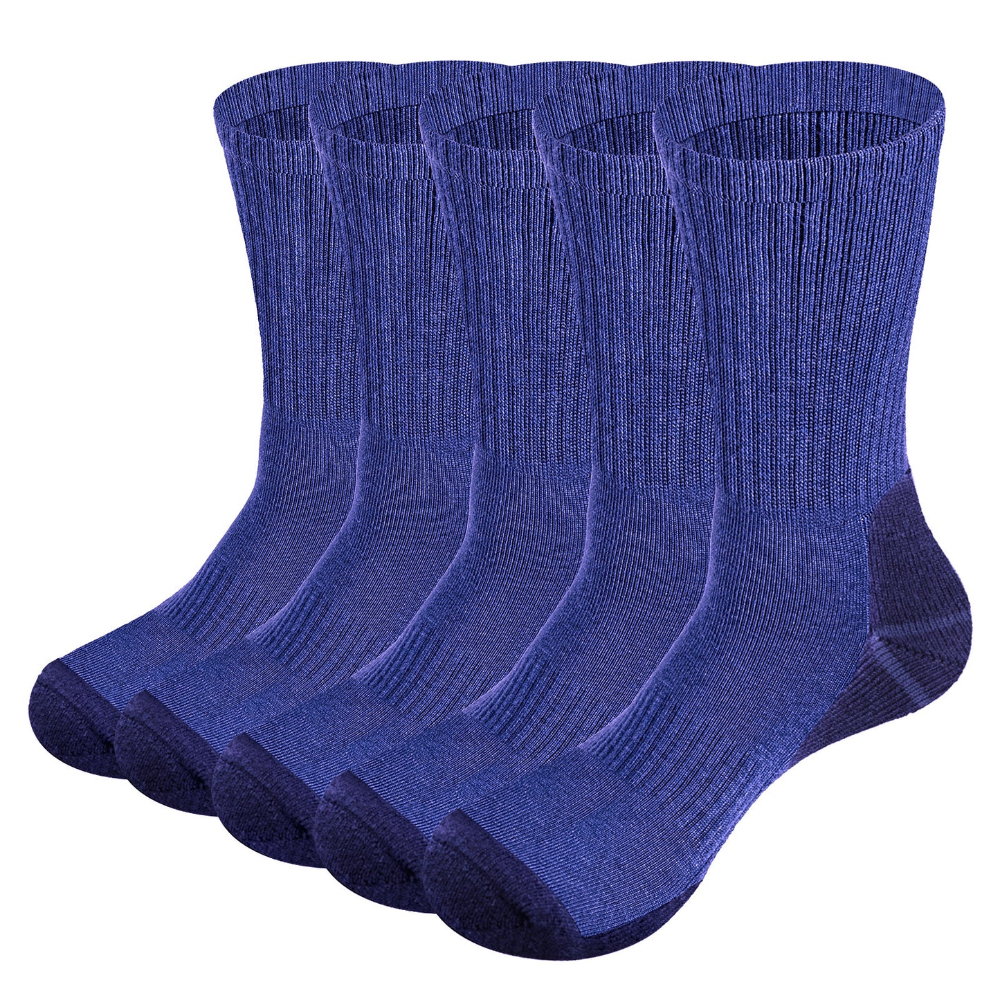 Men's Combed Cotton Mid-Tube Sports Socks – 4 Colours
