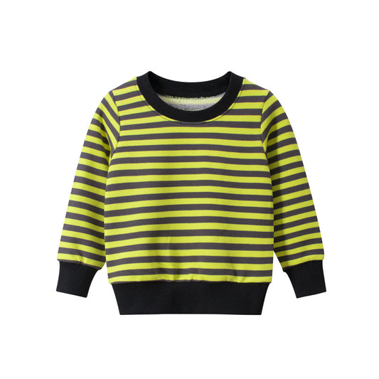 Children's Cotton Blend Pullover Sweatshirt | Boys & Girls Casual Top