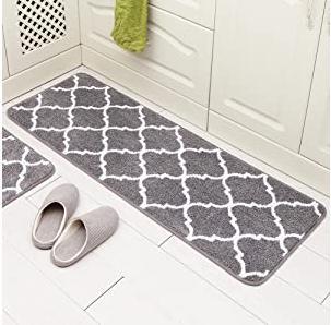 Kitchen Floor Mat | Geometric Leather Runner | 40x60cm & 40x120cm