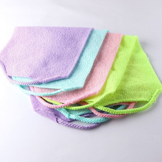 Thickened Nylon Face Cloth with Hanging Loop | 8 Colours