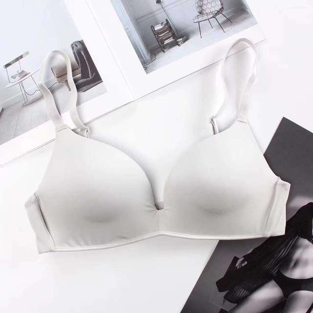 Women's Non-Wired Soft Cotton Bra - Seamless Everyday Comfort