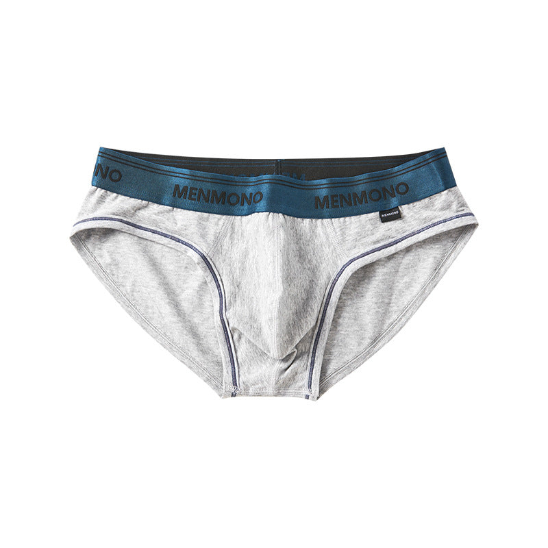 Men's Cotton Briefs – Low-Waist Two-Tone Underwear 9 Colour Combinations