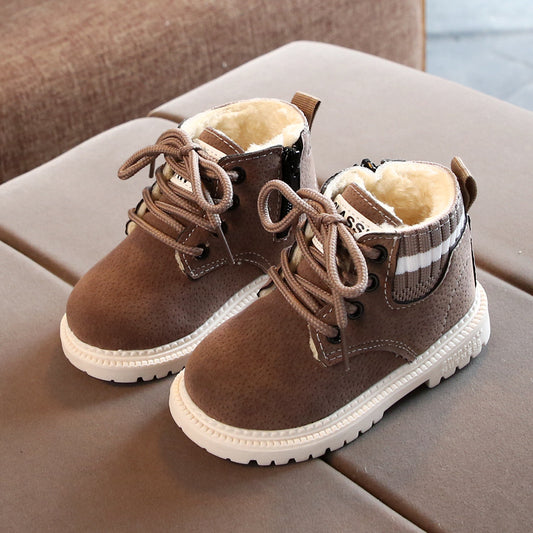 Children's Snow Boots – Warm & Waterproof, EU 21–30