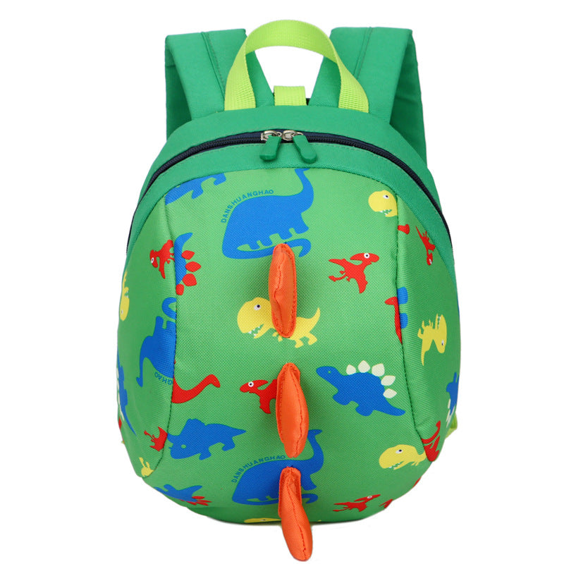 Toddler Anti-Lost Animal Print Backpack – Oxford Cloth, Korean Style