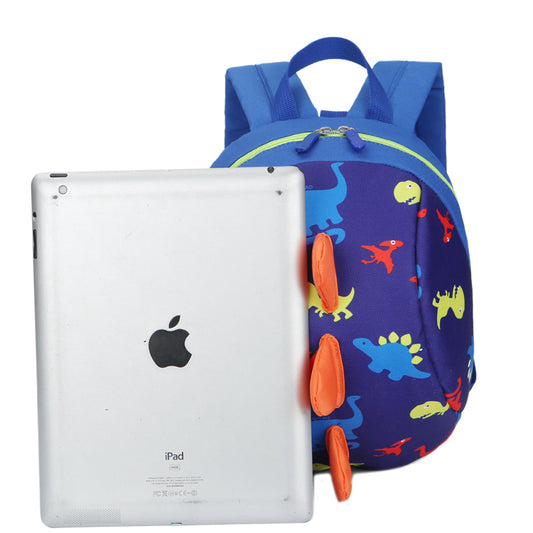 Toddler Anti-Lost Animal Print Backpack – Oxford Cloth, Korean Style