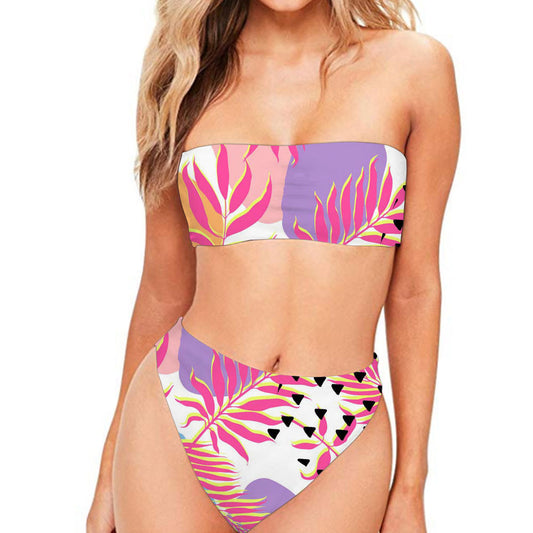 Women's Two-Piece Bra Bikini Set | Multi-Colour Swimwear XS–2XL
