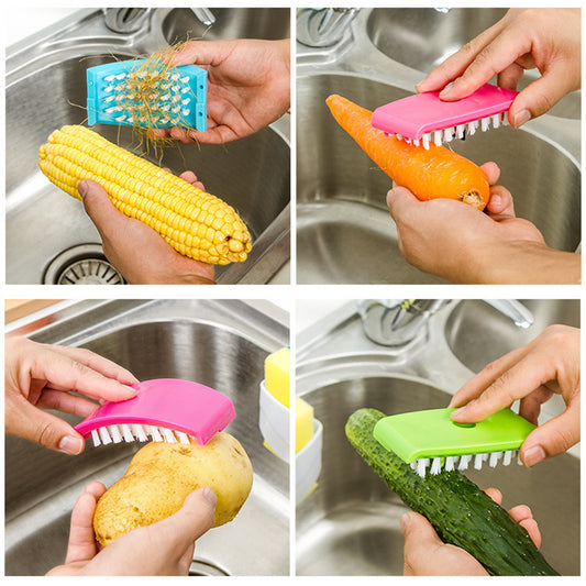 Kitchen Utensil Cleaning Brush – Nylon Brush for Knives & Chopsticks