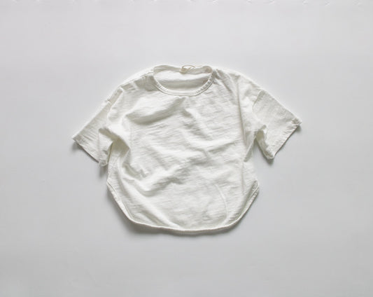 Kids Candy Colour Short Sleeve Cotton T-Shirt – 6 Colours