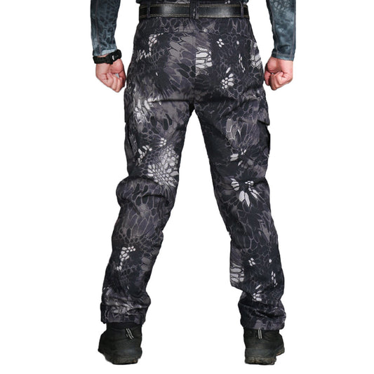 Men's Waterproof Soft Shell Trousers | Stretch Outdoor Pants