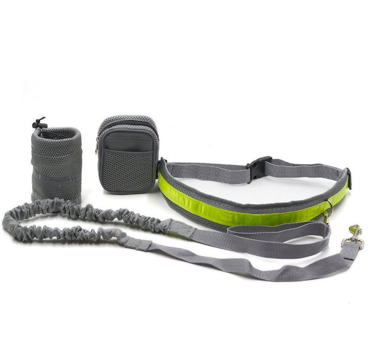 Hands-Free Dog Running Leash Set | 4 Piece Jogging Kit
