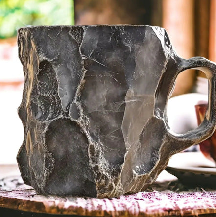 400ml Mineral Crystal-Effect Resin Coffee Mug