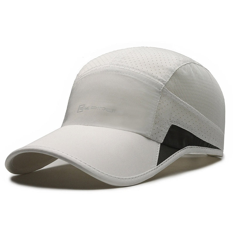Quick-Dry Breathable Peaked Cap - Lightweight Hollow Unisex